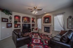 Family Room with Fireplace