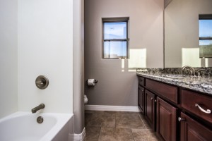 Bath #2 with New Stone Counters