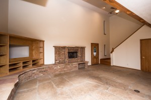 Family room with Fireplace